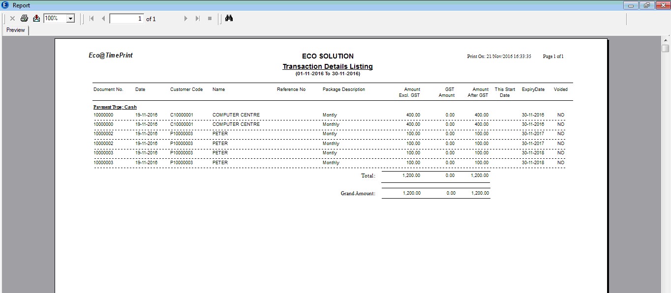 ECO Attendance System